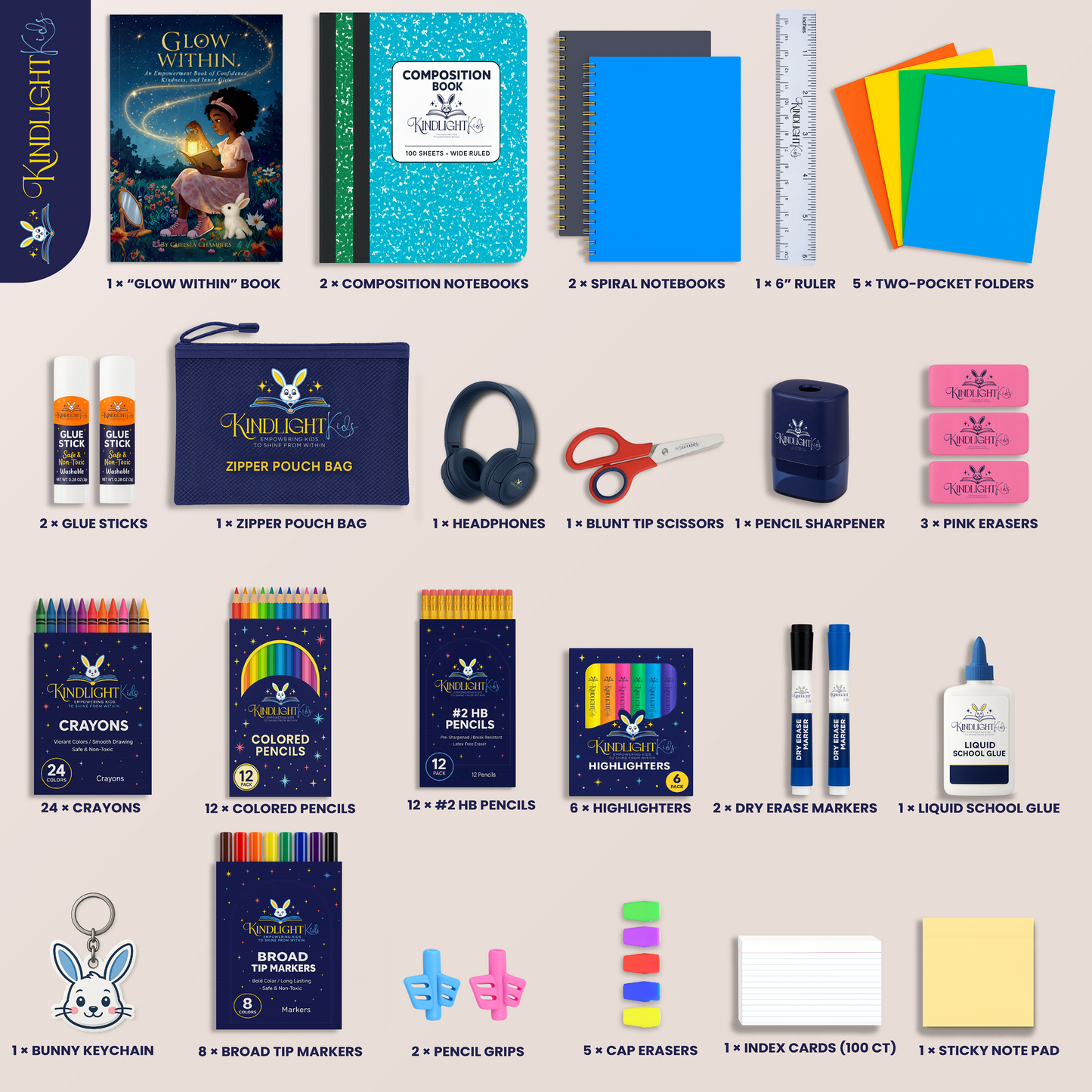 Custom Glow Box – The Ultimate School Kit + Glow Within Book