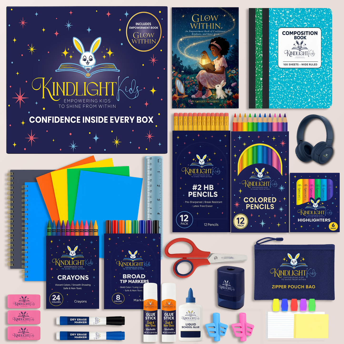 Custom Glow Box – The Ultimate School Kit + Glow Within Book